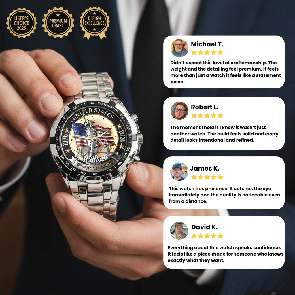 250th Anniversary Customized Watch
