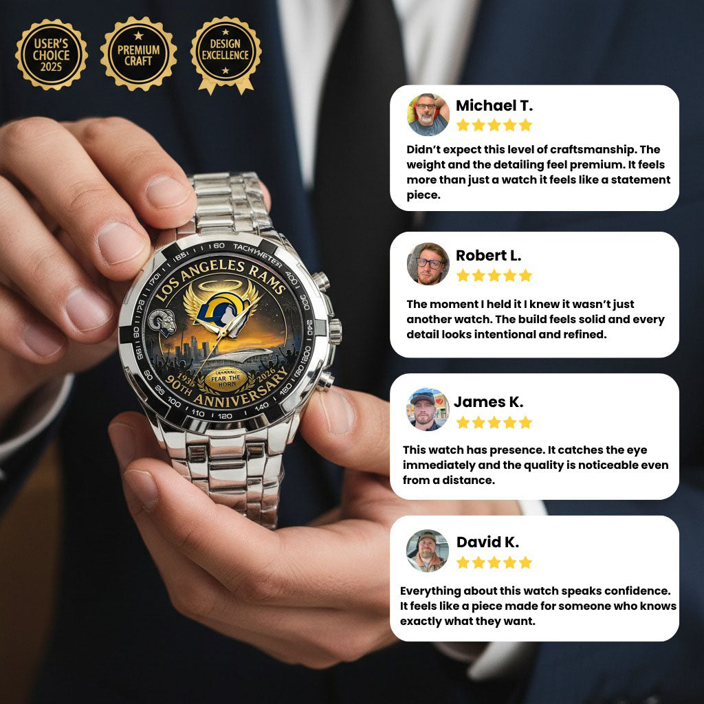 Los Angeles Rams 90th Anniversary Watch