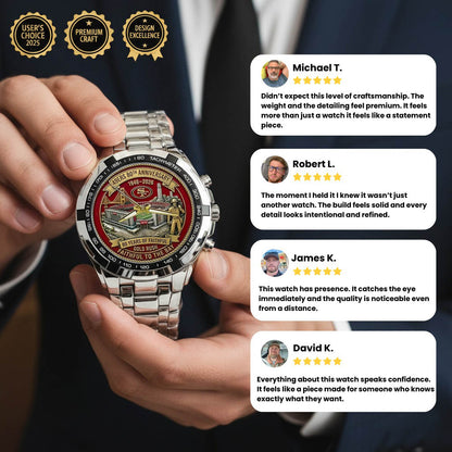 San Francisco 49ers 80th Anniversary Watch
