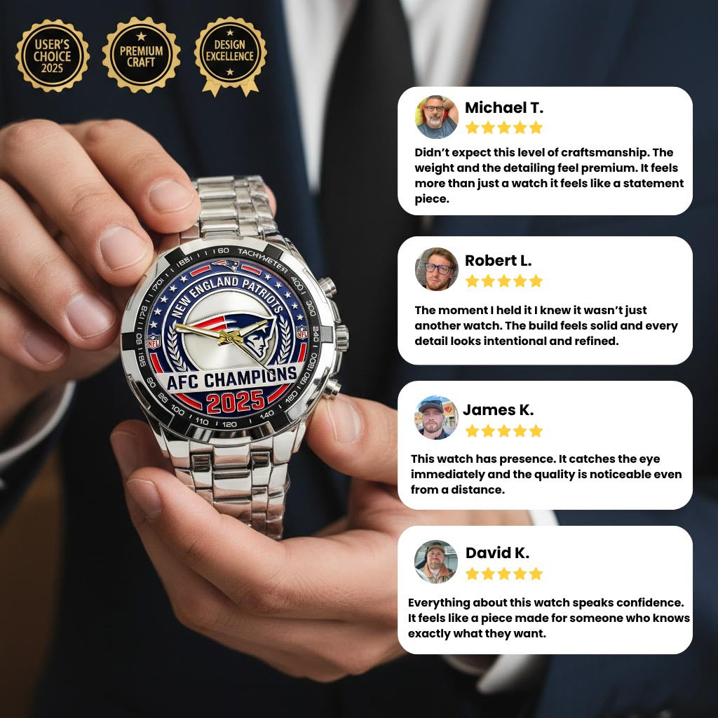 New England Patriots Champions Watch