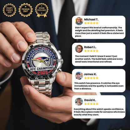 New England Patriots Champions Watch