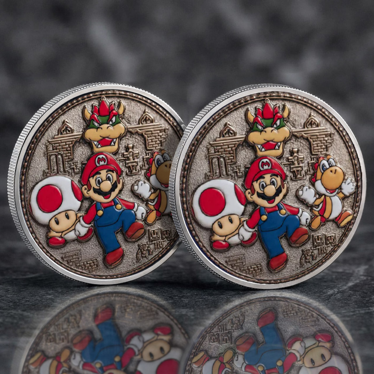 Mario Printed Commemorative Coin