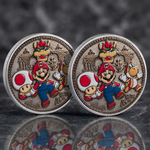 Mario Printed Commemorative Coin
