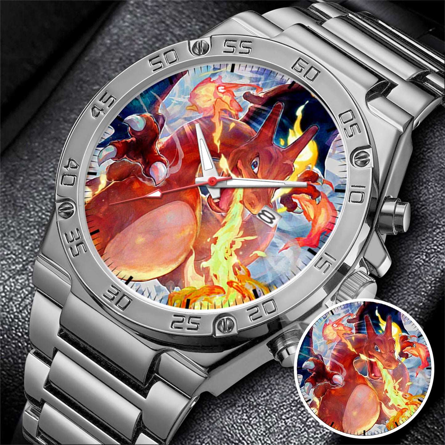 Personalized PKM Charizard Master Timepiece Limited Edition Watch