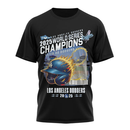 LA Dodgers 2025 Worlds Series Champion 2D Shirt