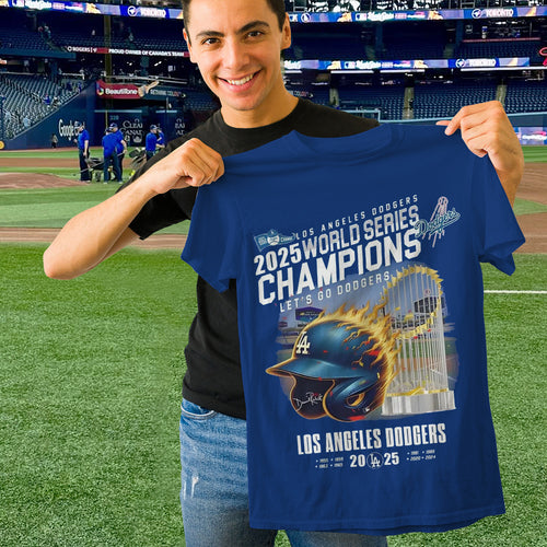 LA Dodgers 2025 Worlds Series Champion 2D Shirt