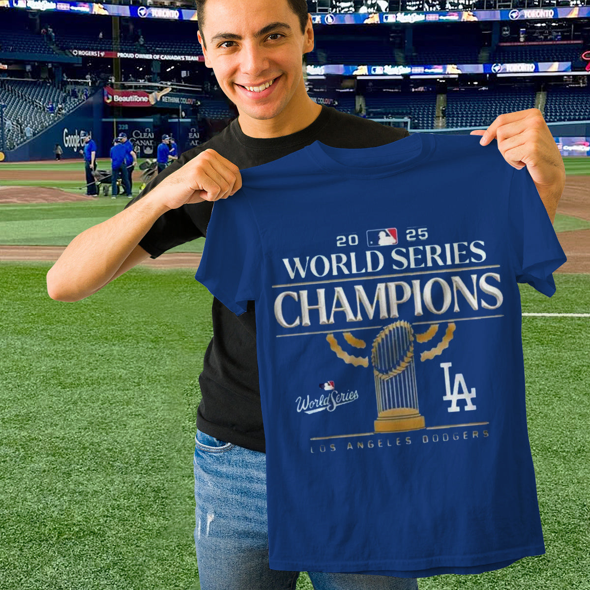 LA Dodgers 2025 Worlds Series Champion 2D Shirt