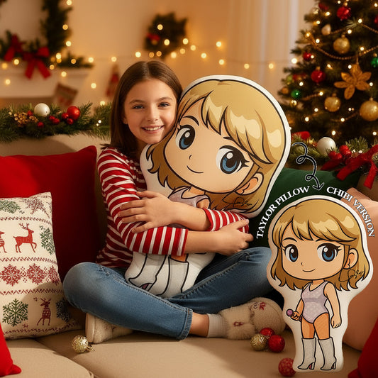 Personalized TS Art With Signature Custom Shaped Pillow Gift for All Fans