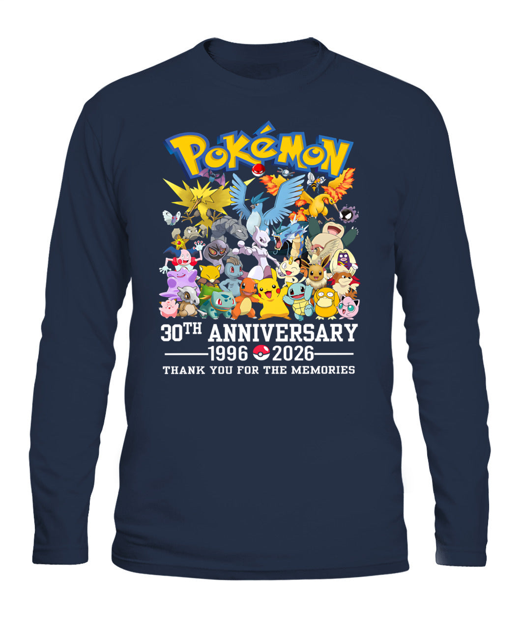 PKM 30th Anniversary Printed Graphic Sweatshirt T-Shirt