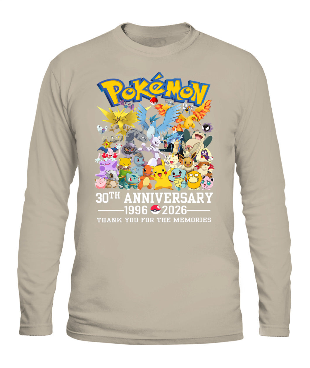 PKM 30th Anniversary Printed Graphic Sweatshirt T-Shirt