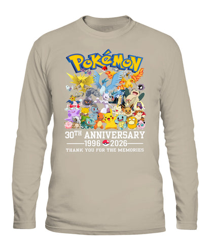 PKM 30th Anniversary Printed Graphic Sweatshirt T-Shirt