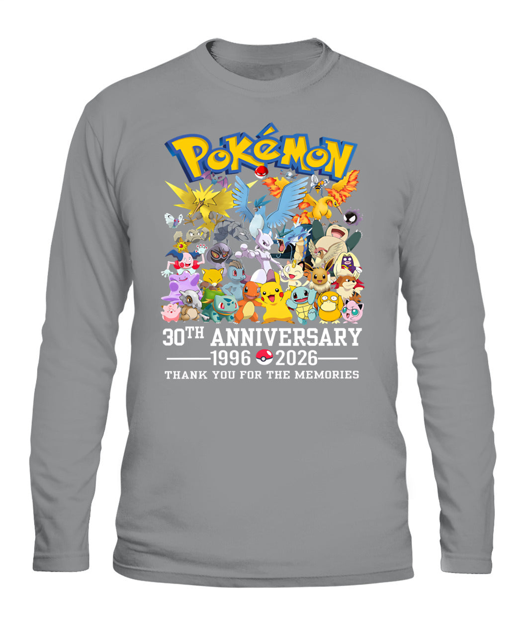 PKM 30th Anniversary Printed Graphic Sweatshirt T-Shirt