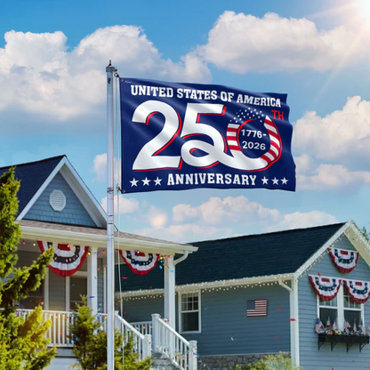 Patriotic 250th Anniversary 1776 2026 United States of America Semiquincentennial
