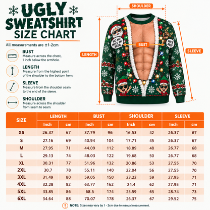 Halloween Funny Trick Or Treat Ugly Sweatshirt