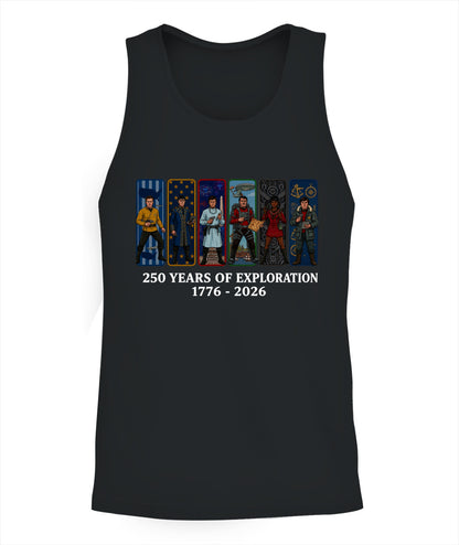 Star Trek 250 Years of Freedom 1776–2026 Patriotic Printed Graphic Hoodie Sweatshirt T-Shirt