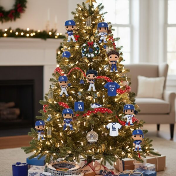 Los Angeles Dodgers 2025 World Series Champions Advent Calendar – Limited Edition Mini Figures Collectible Set