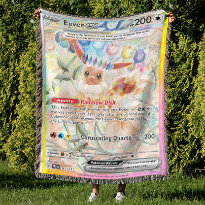 PKM Eevee EX Custom Woven Blanket