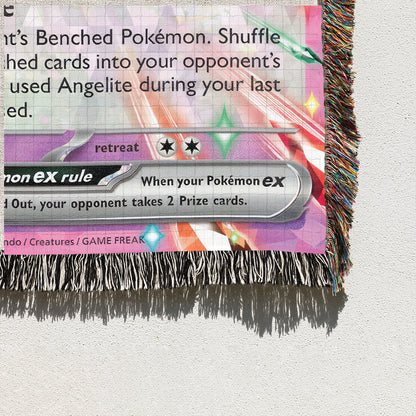 PKM Sylveon EX Custom Woven Blanket