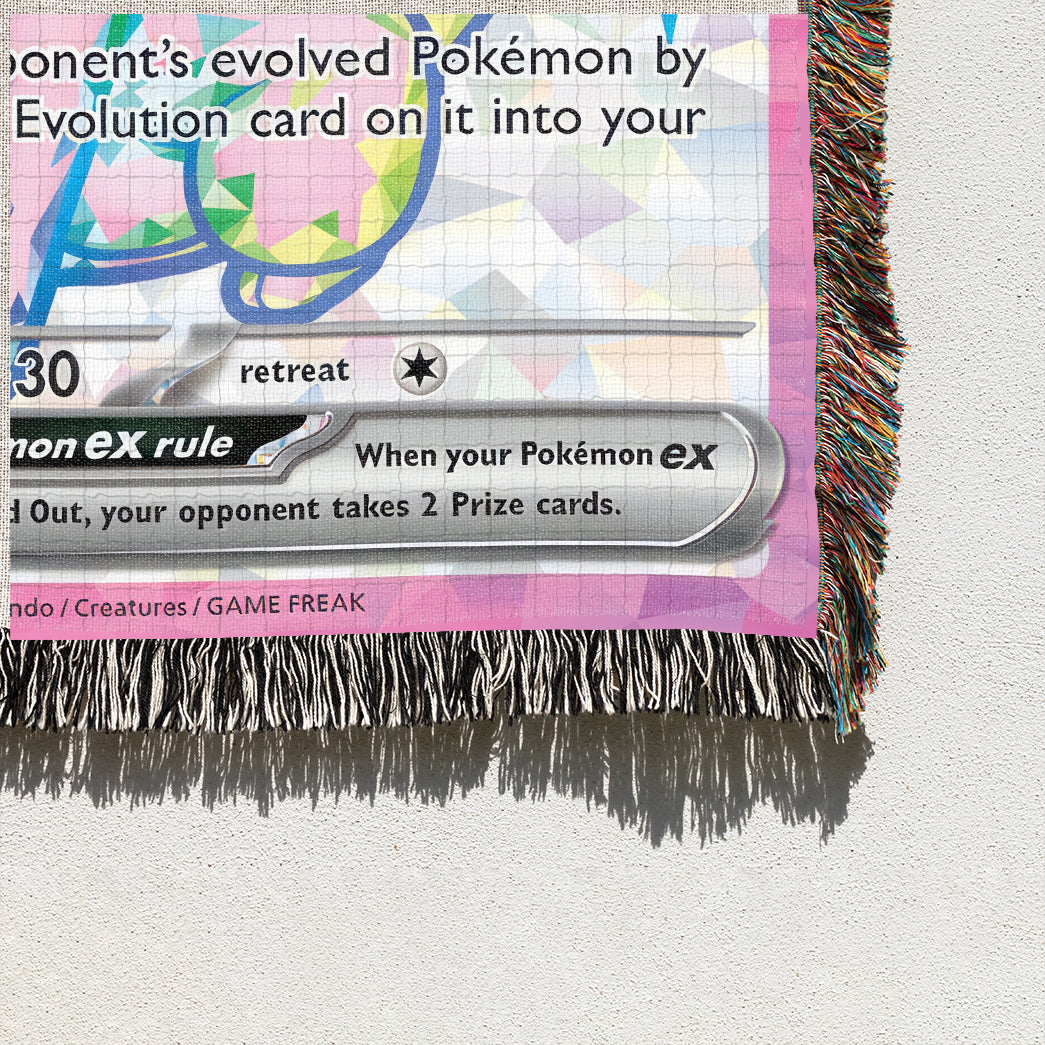 PKM Espeon EX Custom Woven Blanket