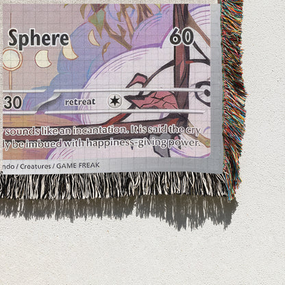 PKM Mismagius Custom Woven Blanket