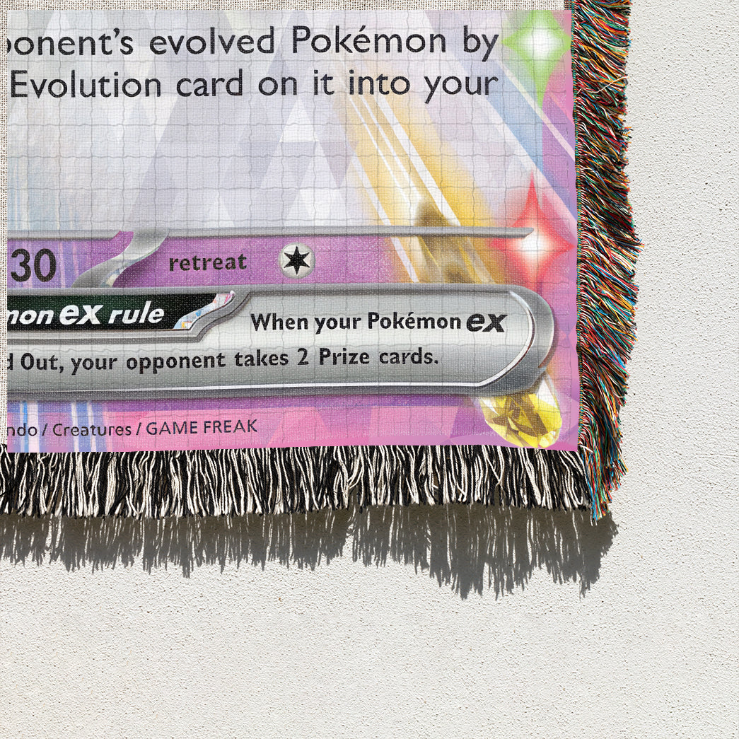 PKM Espeon EX Custom Woven Blanket
