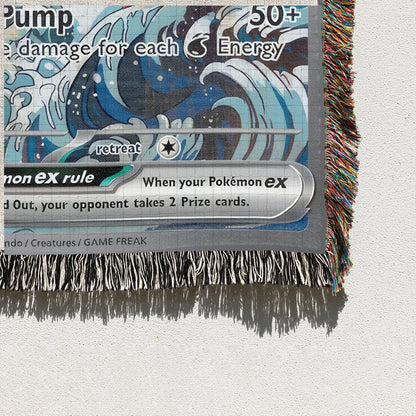 PKM Kingdra EX Custom Woven Blanket