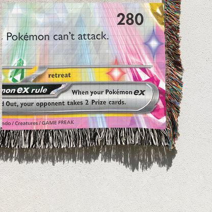 PKM Jolteon EX Custom Woven Blanket