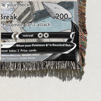 PKM Palkia V Custom Woven Blanket