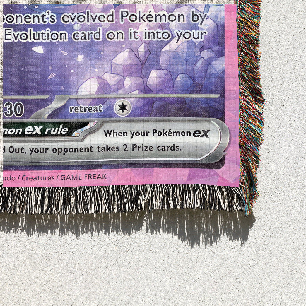 PKM Espeon EX Custom Woven Blanket
