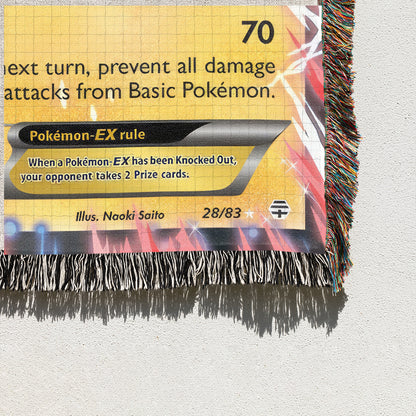 PKM Jolteon EX Custom Woven Blanket