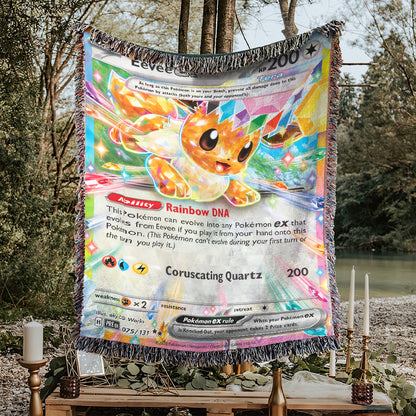 PKM Eevee EX Custom Woven Blanket