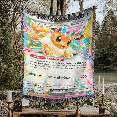 PKM Eevee EX Custom Woven Blanket