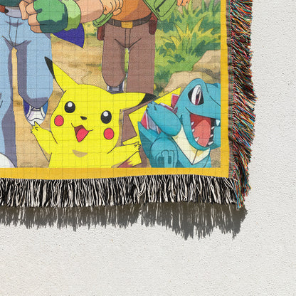 PKM 30th Anniversary Card Custom Woven Blanket