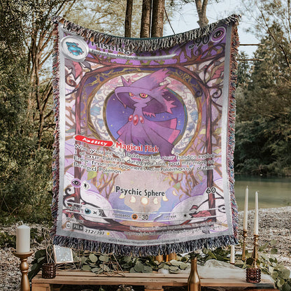 PKM Mismagius Custom Woven Blanket