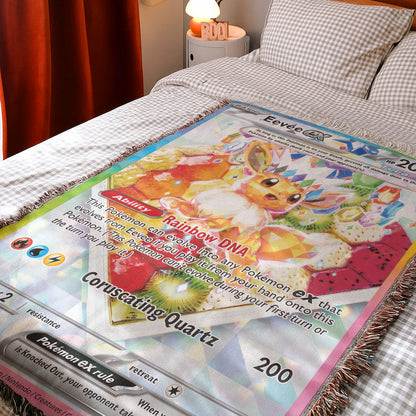 PKM Eevee EX Custom Woven Blanket