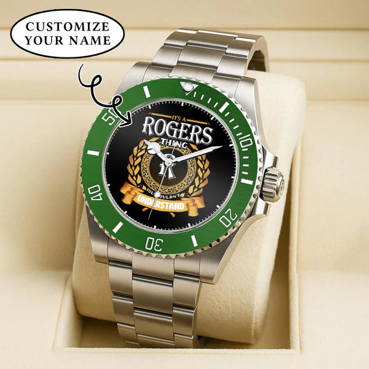 Personalized It's A Thing You Wouldn't Understand Custom Name Watch