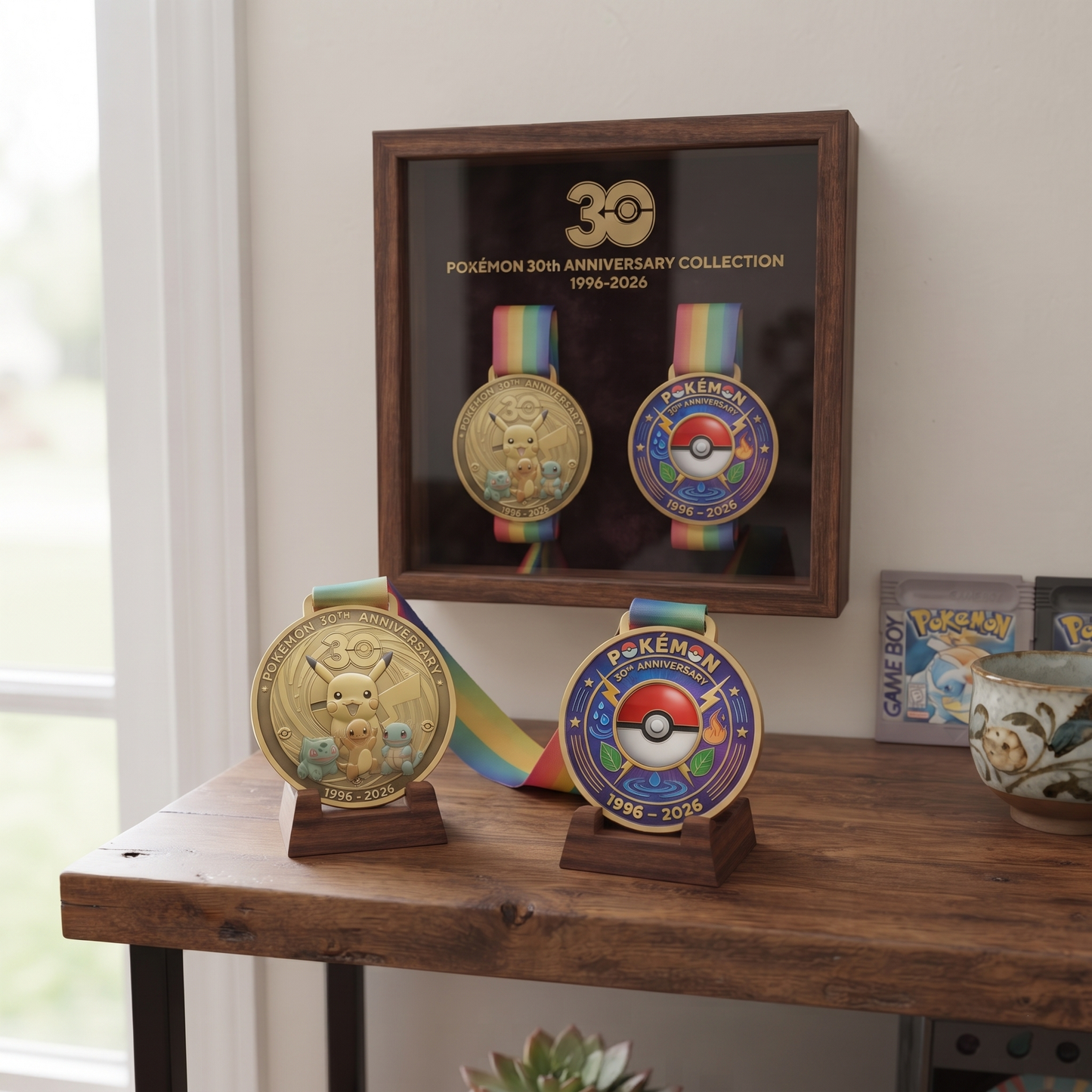 PKM 30th (1996 - 2026) Anniversary Collector's Aluminum Alloy Glass Medal