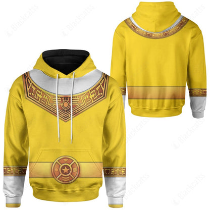Yellow Power Rangers Zeo Custom Hoodie
