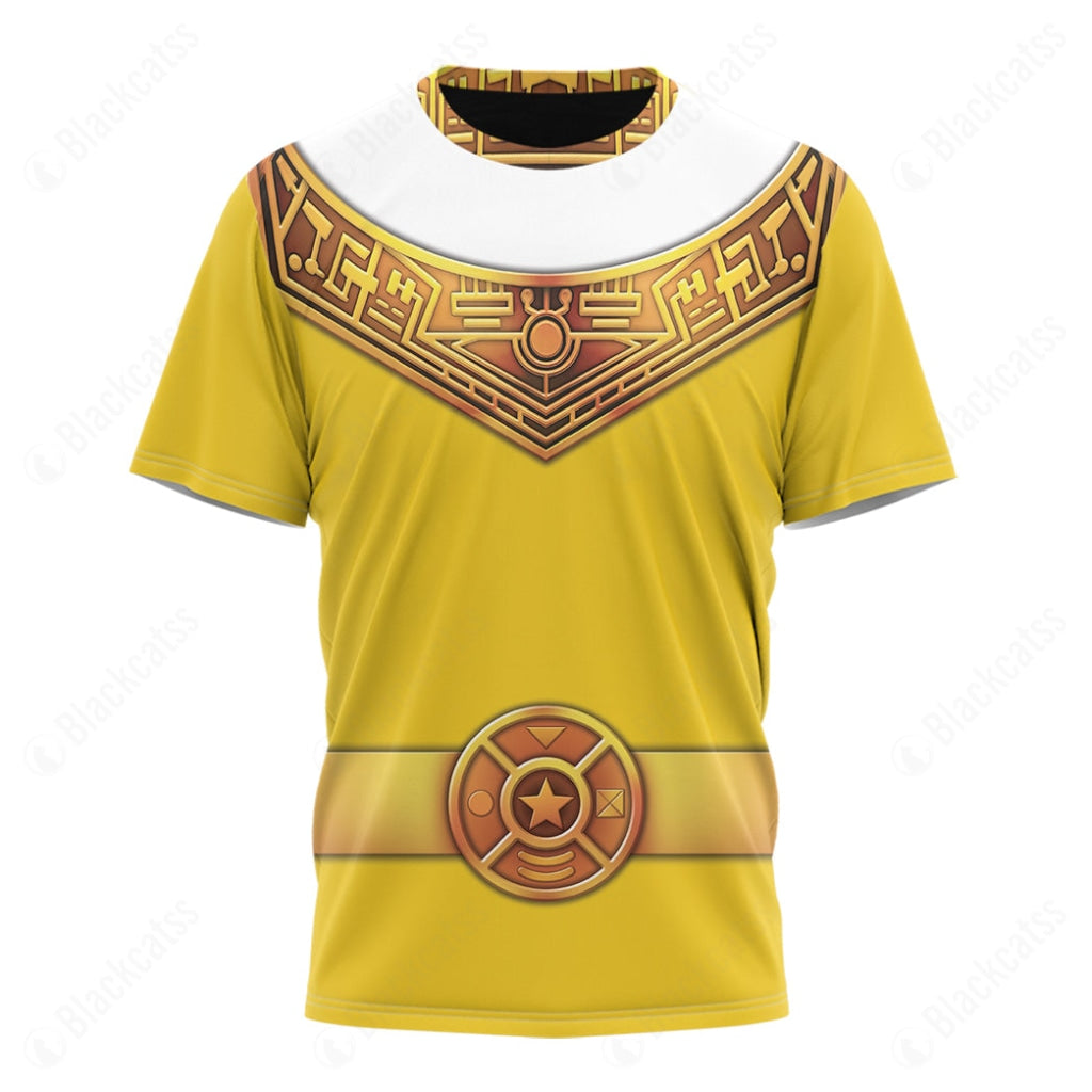 Yellow Power Rangers Zeo Custom T-Shirt