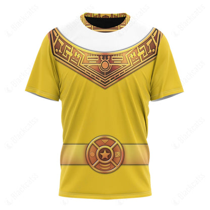 Yellow Power Rangers Zeo Custom T-Shirt