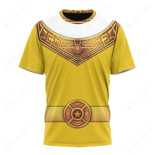 Yellow Power Rangers Zeo Custom T-Shirt